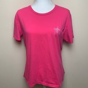 Guy Harvey Hot Pink Deep Sea Fishing Shirt